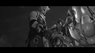 Хентай красивой дивы и ее крепкого, но очень милого противника, который наслаждается ее вагиной